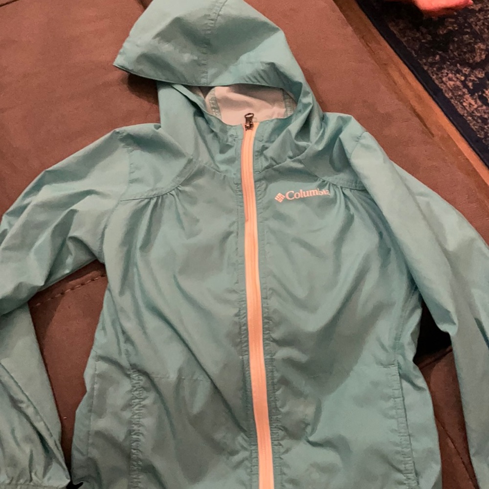 Girls Columbia Rain Jacket size XS (6/6x)